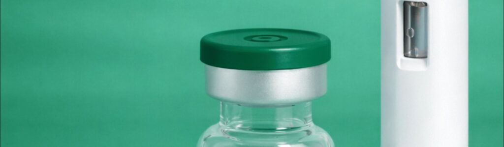 Semaglutide, tirzepatide, and retatrutide prescription weight-loss medications compared side by side.