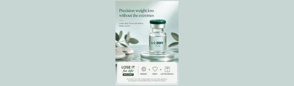 Telezen MD semaglutide treatment used for safe dosing and dose increases.